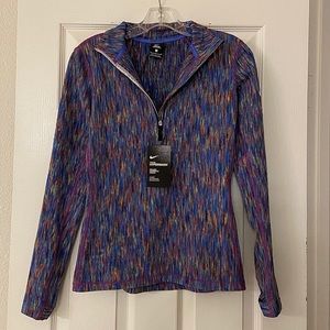 NWT Nike Pro Hyperwarm Quarter Zip